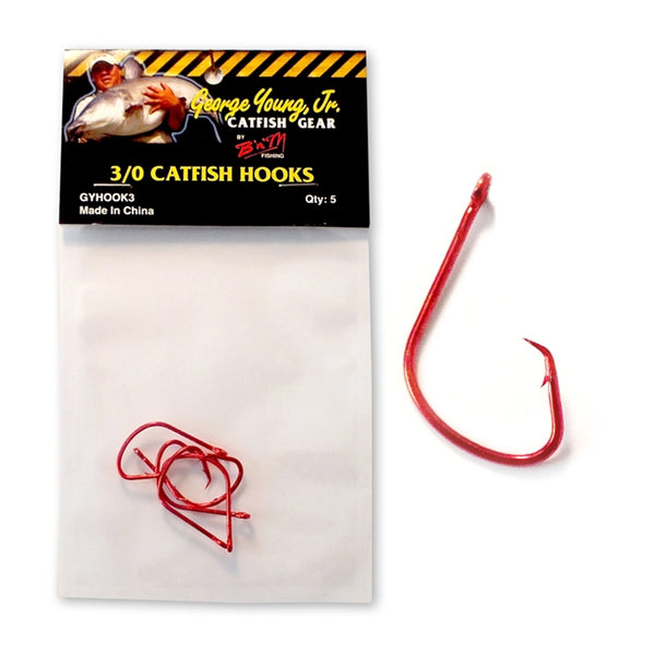 Mudville Catmaster Kahle Hook Size 3 Per Pack 7/0 - Catfish Tackle