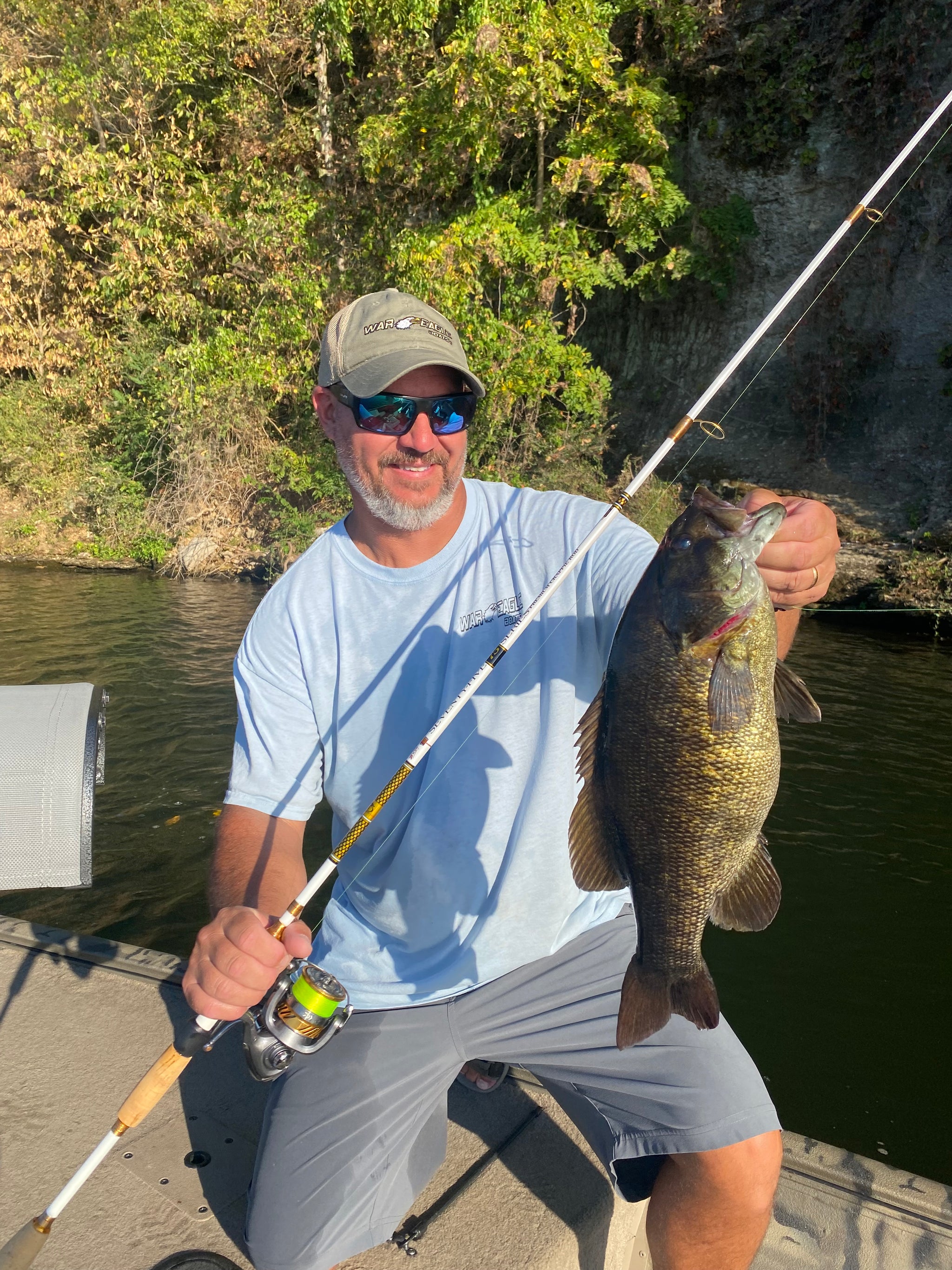 Live Baiting Smallmouth Bass with Brad Whitehead