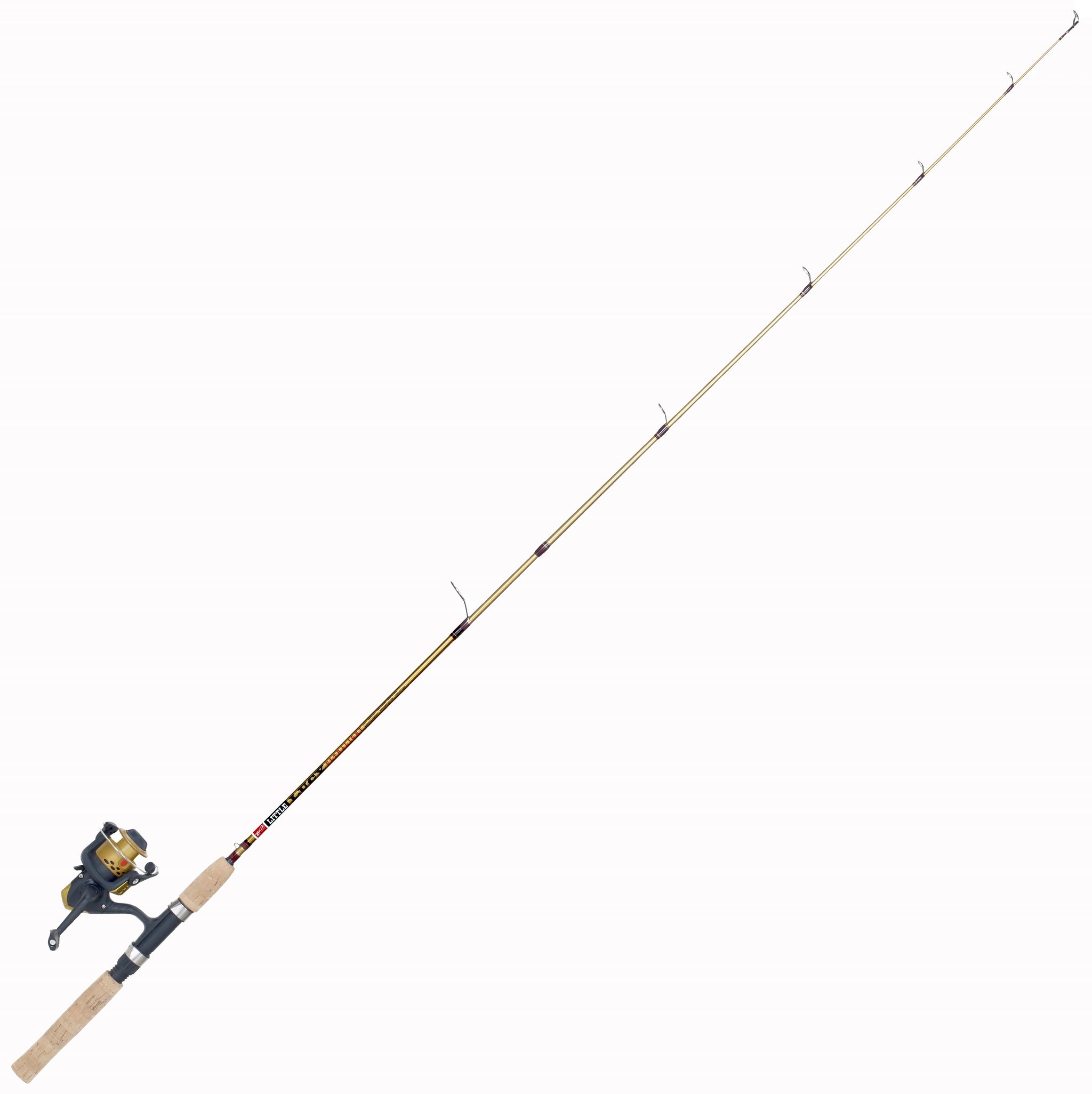 BnM Fishing® SP60Gn-100-2 - Buck's Graphite Crappie 6' Spinning Rod & Reel  Combo 