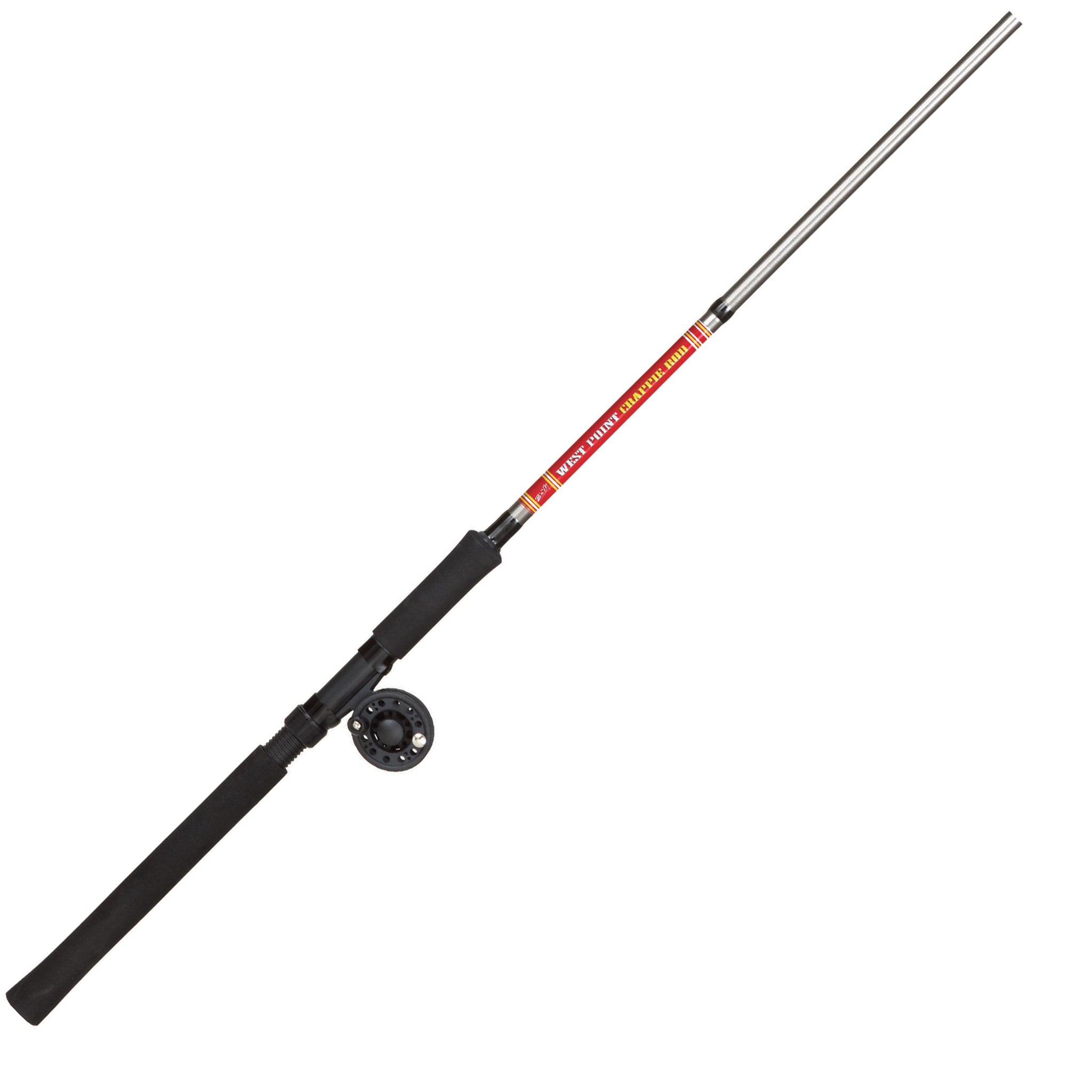 B&M West Point Crappie Jig Pole, 10', 2 Pc, 6 Guides Tip WPCR10